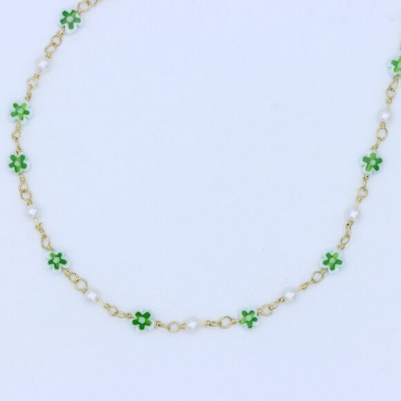 "Handmade Anklet – Elegant & Delicate Jewelry for Women | UNVRC1481 - Picture 2 of 10